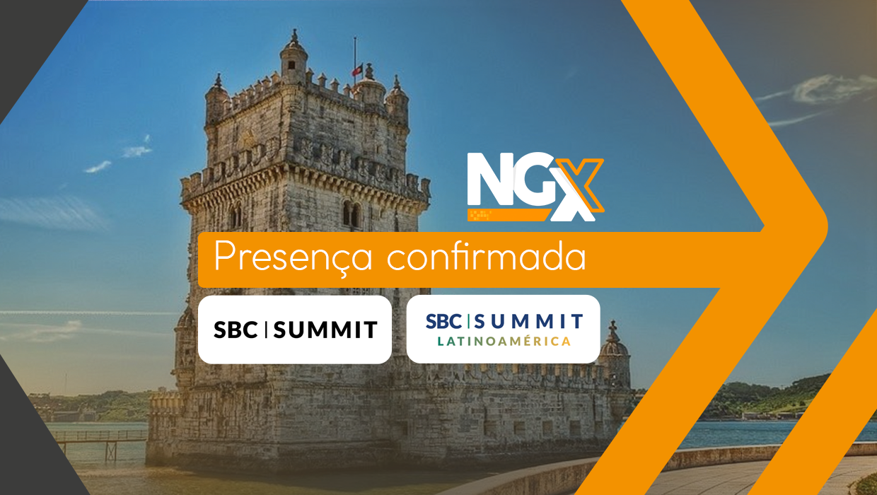 NGX confirma presença como expositor no SBC Summit em Lisboa e SBC Summit Latinoamérica